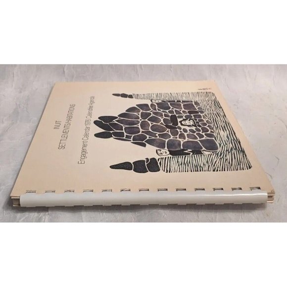 1976 Inuit Calendar Planner Settlements Habitations Artist Engagement Canada Vtg - Picture 8 of 14